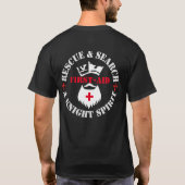 Knight Rescue & Search T-Shirt (Rückseite)