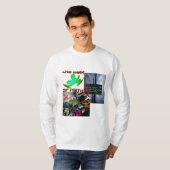 Knight Rider Hoodie T-Shirt (Vorne ganz)