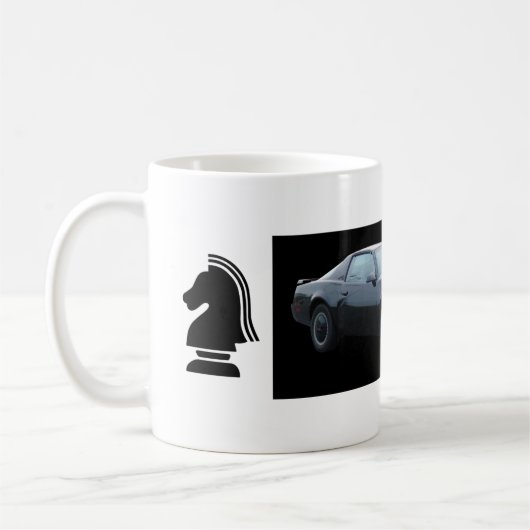 Knight Rider Shop Tasse (Links)