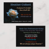 Knight Rose Professional Caregiver  Visitenkarte (Vorne/Hinten)