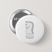 Knight Schach Button (Vorne & Hinten)