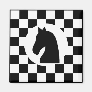 Knight Schach Piece - Magnet - Schach - Gastgesche