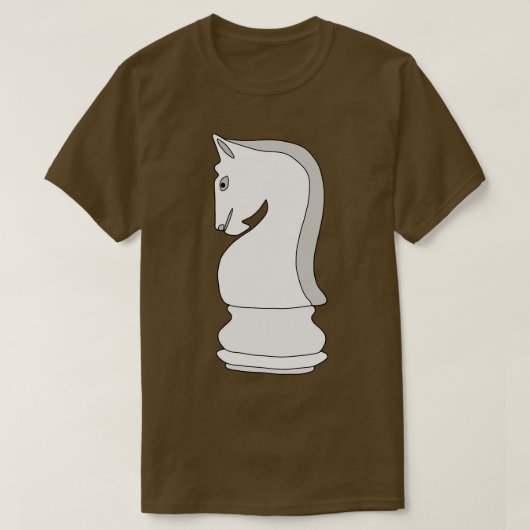 Knight Schach T-Shirt (Design vorne)