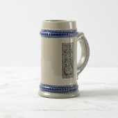 Knight Stein Bierglas (VorderseiteRechts)