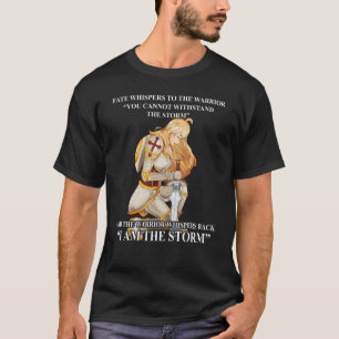 Knight Templar Christliche Frau Ich bin der Sturmw T-Shirt