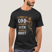 Knight Templar ein Kind Gottes a Kriegerinnen T-Shirt (Vorderseite)