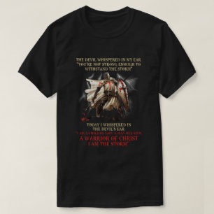 Knight Templar ein Krieger Christi bin ich der Stu T-Shirt