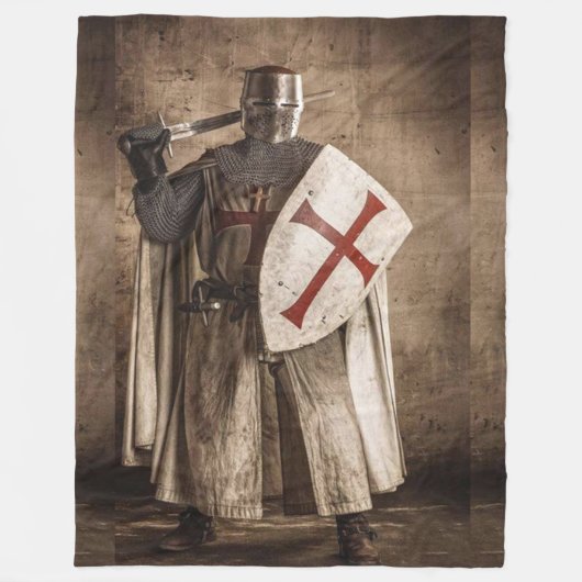 KNIGHT TEMPLAR FLEECEDECKE (Vorderseite)