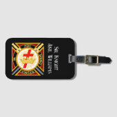 Knight Templar Gepäckanhänger (Vorderseite (Horizontal))