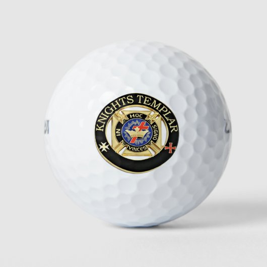 Knight Templar Golfball (Vorderseite)
