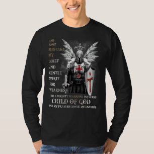 Knight Templar Ich bin ein Kind Gottes, ein Kriege T-Shirt