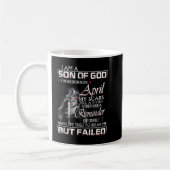 Knight Templar Ich bin ein Sohn Gottes April Chris Kaffeetasse (Links)