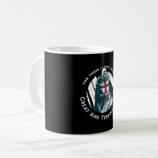 Knight templar kaffeetasse (Vorderseite Links)