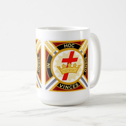 Knight Templar Kaffeetasse (VorderseiteRechts)