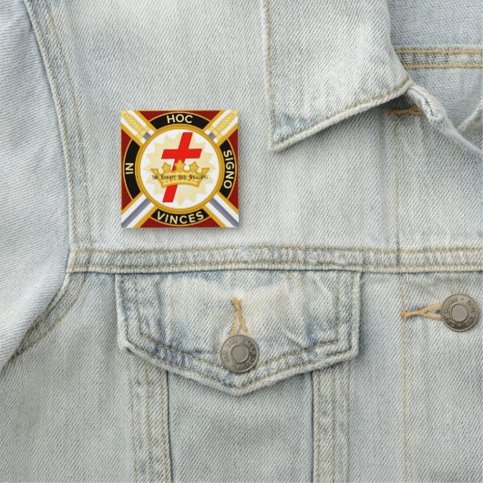 Knight Templar Namensschild (Beispiel)