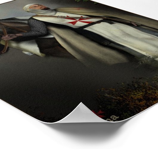 Knight Templar Poster (Ecke)