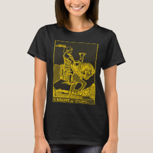 KNIGHT Vintag TAROT CARD CUPS T-Shirt