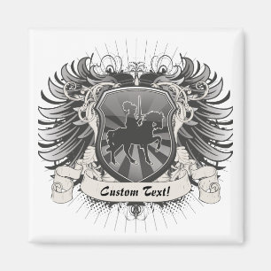 Knight Wappen Magnet