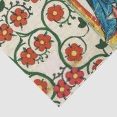 KNIGHT WIRD VON SEINER LADY BEWAHRT, MITTELALTERLI SEIDENPAPIER (Detail)