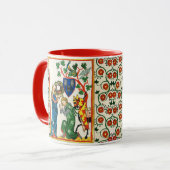 KNIGHT WIRD VON SEINER LADY BEWAHRT, MITTELALTERLI TASSE (Vorderseite Links)