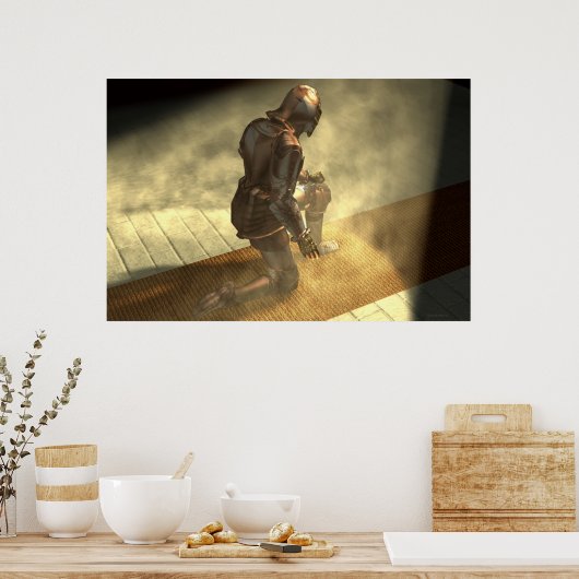 Knightly Honors Poster (Küche)