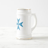 Knights d'Azure Bierglas (VorderseiteRechts)