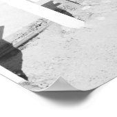 Knight's Ferry Bridge Poster (Ecke)