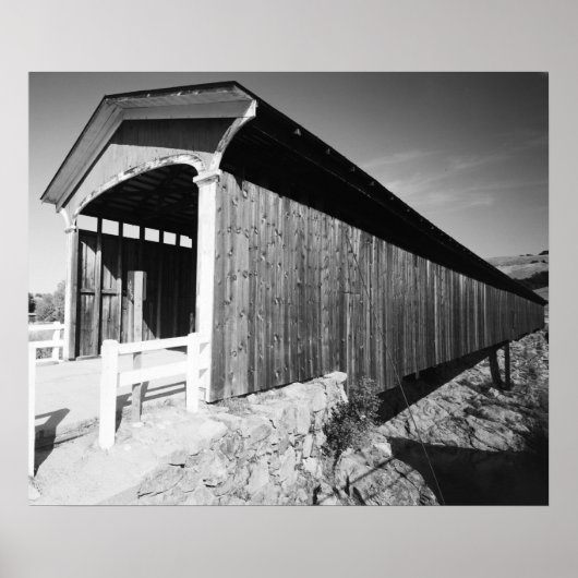 Knight's Ferry Bridge Poster (Vorne)