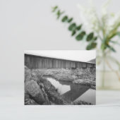 Knight's Ferry Bridge Postkarte (Stehend Vorderseite)