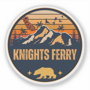 Knights Ferry, Kalifornien Aufkleber