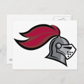 Knight's Helmet Postkarte (Vorne/Hinten)