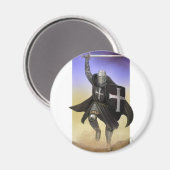 Knights Hospaller Magnet (Vorderseite/Rückseite)