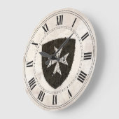 Knights Hospitaller Cross, Not Große Wanduhr (Winkel)