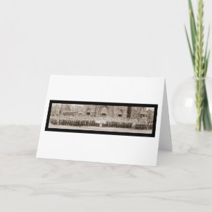 Knights of Columbus Photo 1914 Karte