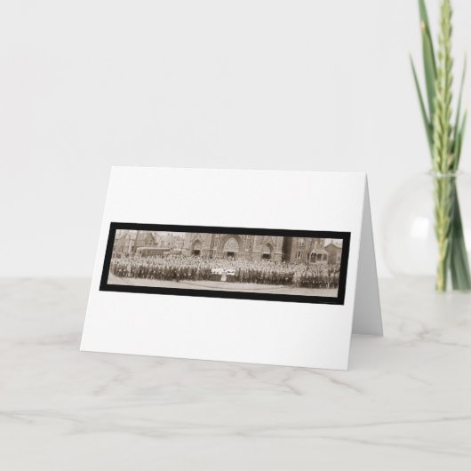 Knights of Columbus Photo 1914 Karte (Vorderseite)