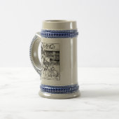 Knights Stein Bierglas (Vorderseite Links)
