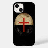 Knights Templar Case-Mate iPhone Hülle (Rückseite)