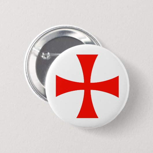 Knights_Templar_Cross Button (Vorne & Hinten)