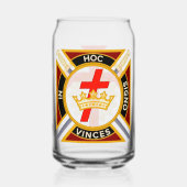 Knights Templar Dosenglas (Vorderseite)