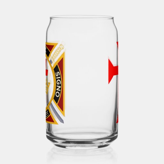 Knights Templar Dosenglas (Links)