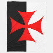 KNIGHTS TEMPLAR FLEECEDECKE (Vorderseite)