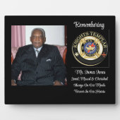 Knights Templar GedächtnisPlaque Fotoplatte (Vorderseite)