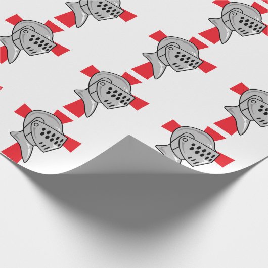 Knights Templar Geschenkpapier (Ecke)