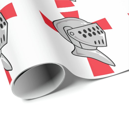 Knights Templar Geschenkpapier (Rolleneckpunkt)