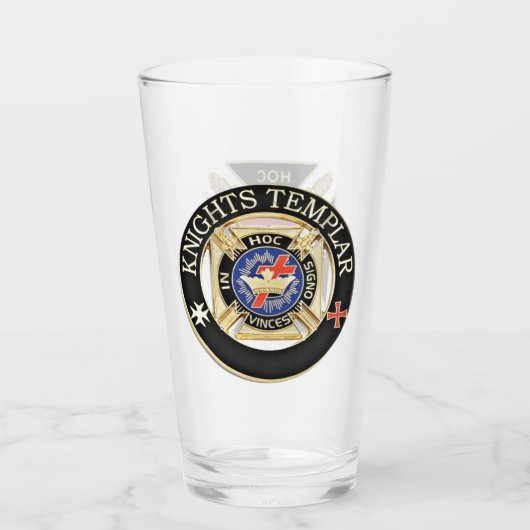 Knights Templar Glas (Rückseite)