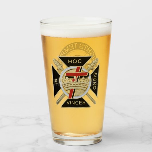 Knights Templar Glas (Vorne (Gefüllt))