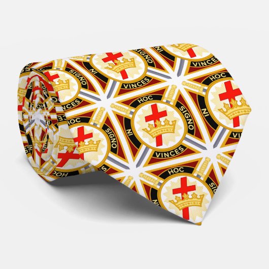 Knights Templar Krawatte (Gerollt)