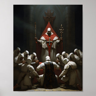 Knights Templar Poster