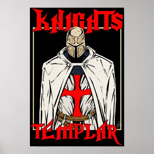 Knights Templar Poster (Vorne)