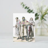 Knights Templar Postkarte (Stehend Vorderseite)